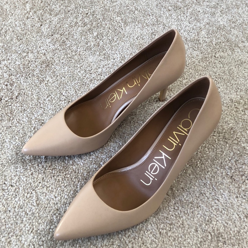 Nude Calvin Klein Heels